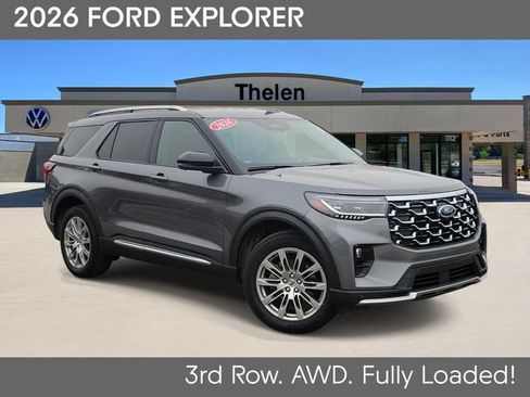 Used 2026 Ford Explorer Platinum AWD/4WD image 1