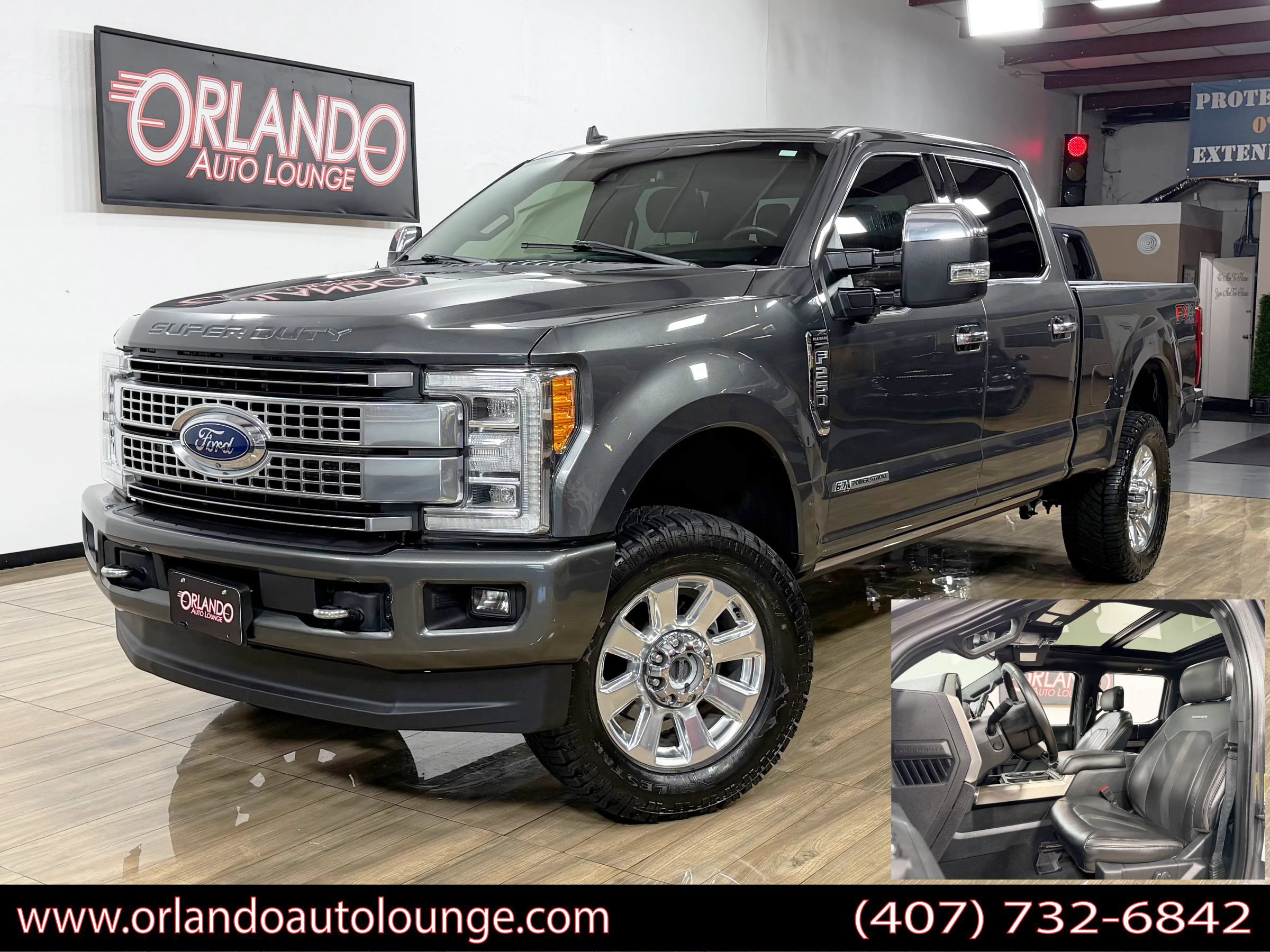 Used 2019 Ford F250 Platinum w/ Platinum Ultimate Package AWD/4WD image 1