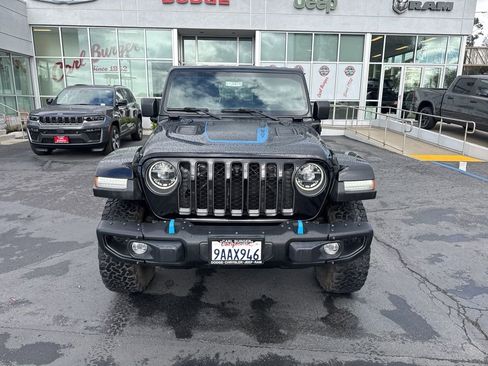 Used 2021 Jeep Wrangler Unlimited Rubicon 4xe w/ Steel Bumper Group image 2
