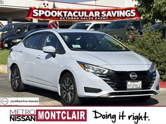 Certified 2025 Nissan Versa SV w/ Trunk Package FWD image 1