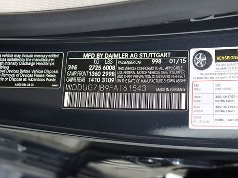 Used 2015 Mercedes-Benz S 63 AMG 4MATIC Sedan image 50