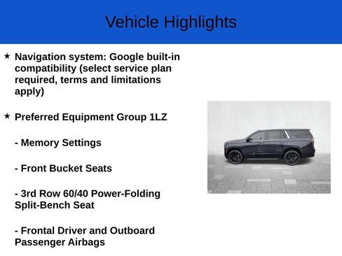 New 2026 Chevrolet Tahoe Premier AWD/4WD image 2