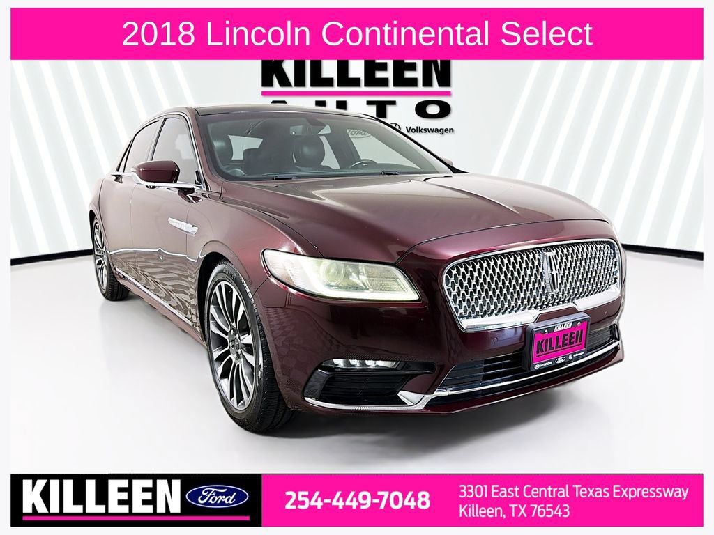 Used 2018 Lincoln Continental Select FWD image 1