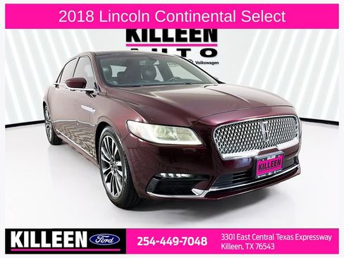 Used 2018 Lincoln Continental Select FWD image 1
