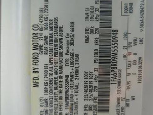 Certified 2021 Ford Mustang Mach 1 RWD image 25