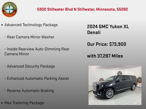 Used 2024 GMC Yukon XL Denali AWD/4WD image 5