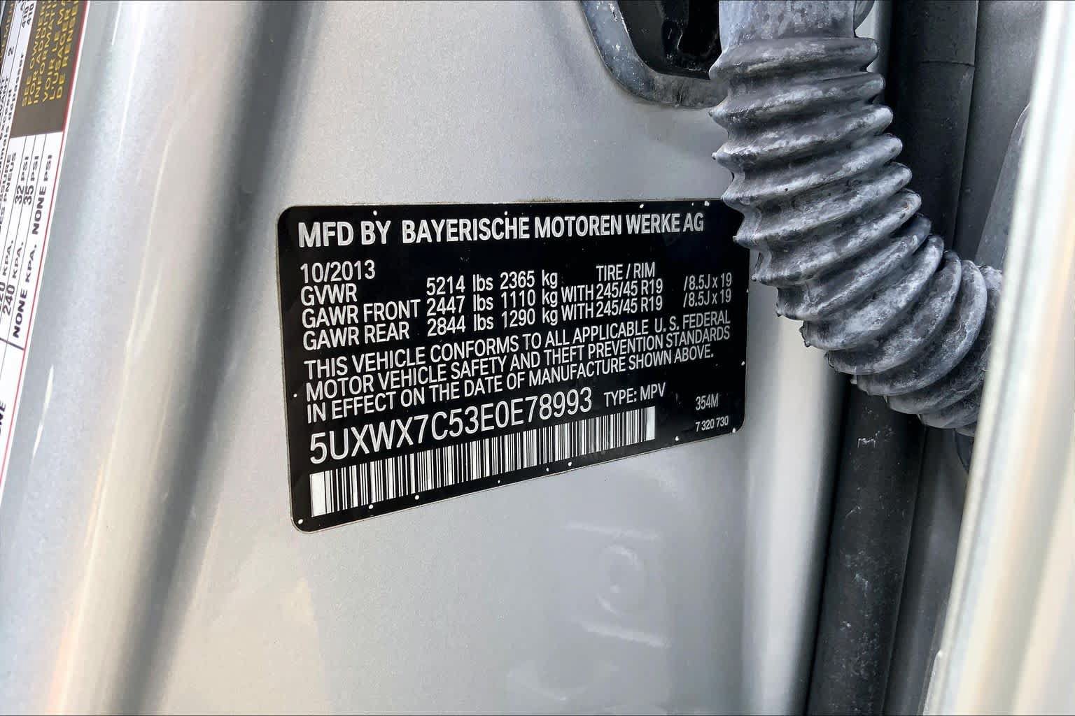Used 2014 BMW X3 xDrive35i AWD/4WD image 34