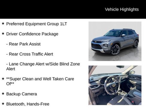 Used 2021 Chevrolet TrailBlazer LT w/ Driver Confidence Package AWD/4WD image 6