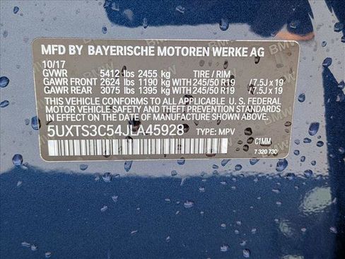 Used 2018 BMW X3 M40i AWD/4WD image 27