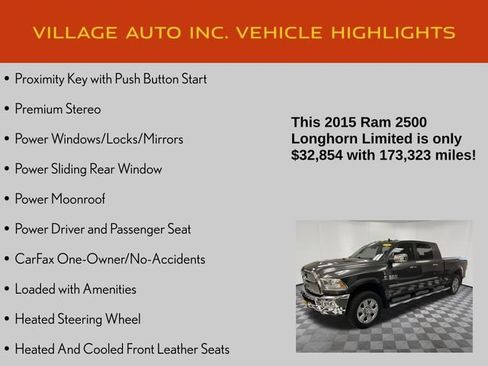 Used 2015 RAM 2500 Limited AWD/4WD image 14