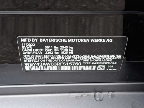 Used 2024 BMW i4 eDrive35 w/ Premium Package RWD image 26