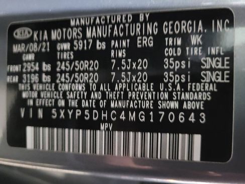 Used 2021 Kia Telluride SX w/ SX Prestige Package image 33