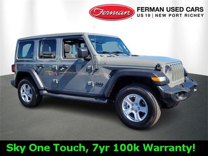 Certified 2022 Jeep Wrangler Unlimited Sport w/ Sun And Sound Package