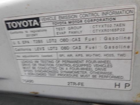 Used 2012 Toyota Tacoma Base 4x2 4dr Access Cab 6.1 ft image 21