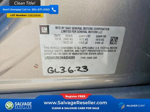 Used 2017 Cadillac CT6 Premium Luxury RWD image 16