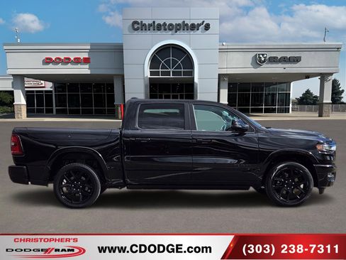 Used 2025 RAM 1500 Laramie w/ Night Edition AWD/4WD image 2
