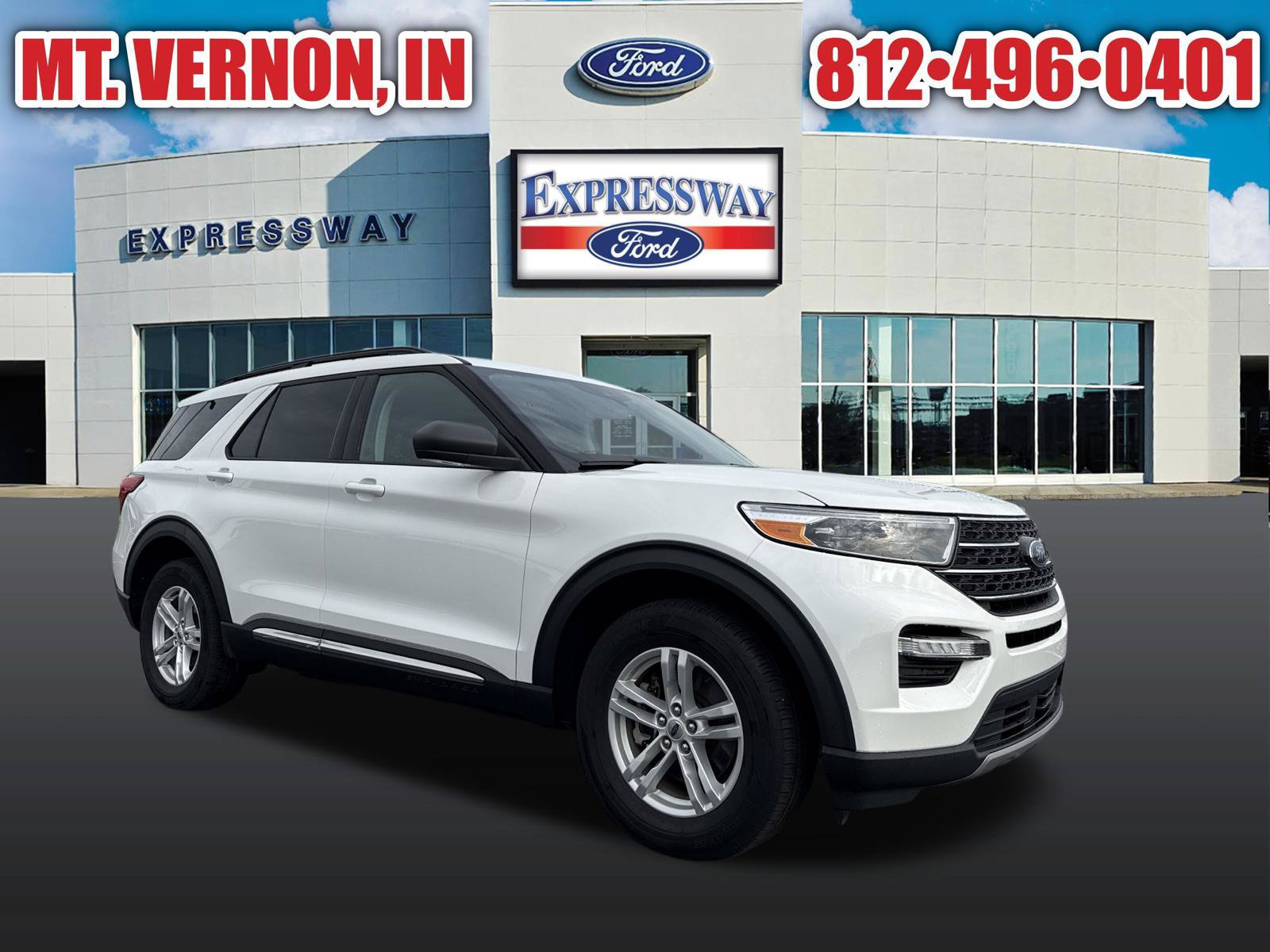 Used 2024 Ford Explorer XLT w/ Equipment Group 202A AWD/4WD image 3