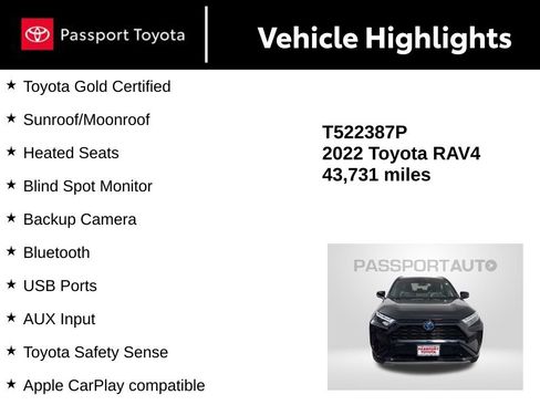 Certified 2022 Toyota RAV4 SE image 14