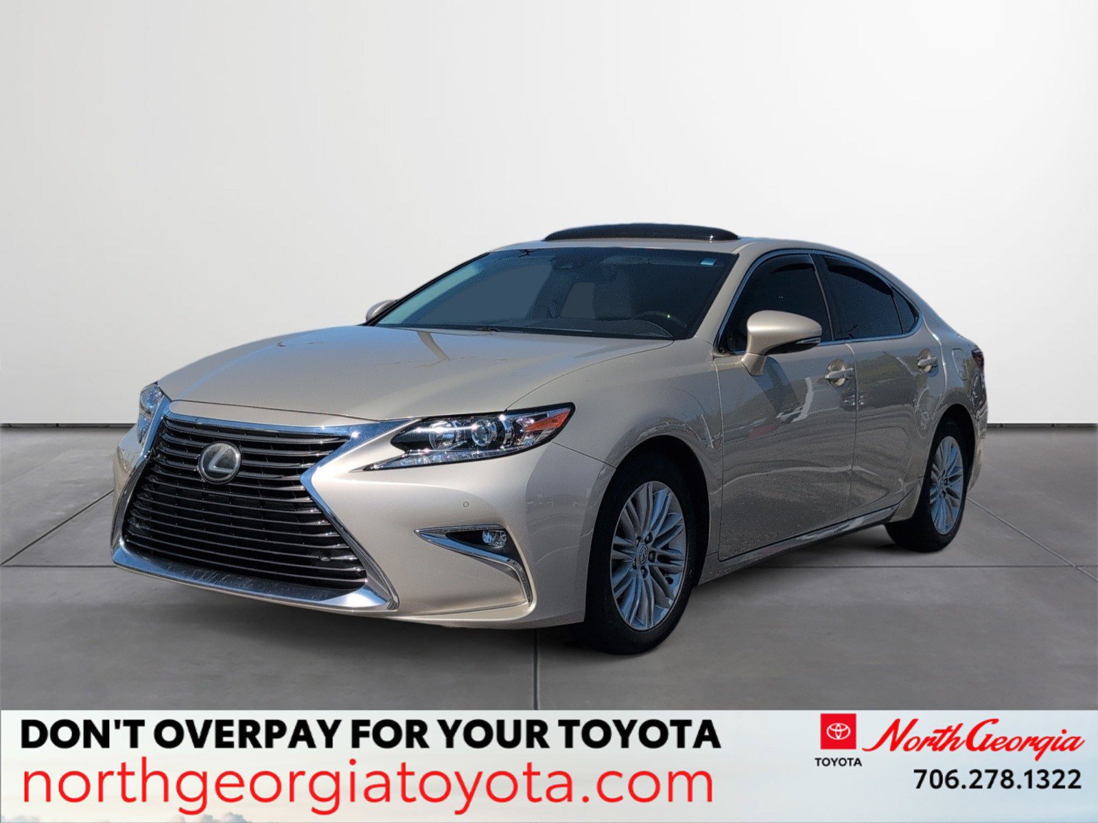 Used 2016 Lexus ES 350 w/ Premium Package w/Wood Trim FWD 360° Tour