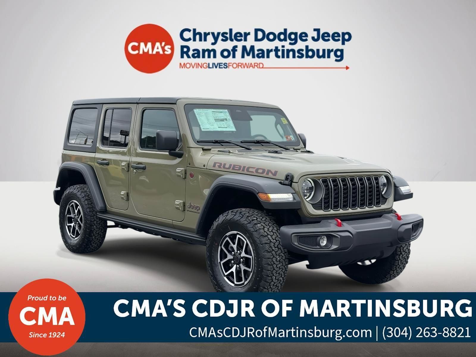 New 2025 Jeep Wrangler Unlimited Rubicon w/ Convenience Group AWD/4WD image 1