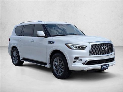 Used 2021 INFINITI QX80 Luxe w/ Cargo Package RWD image 3