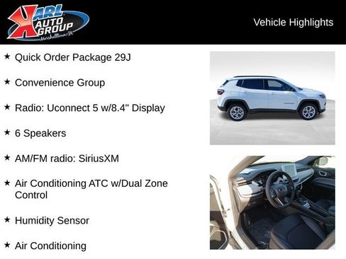New 2025 Jeep Compass Latitude w/ Convenience Group image 2
