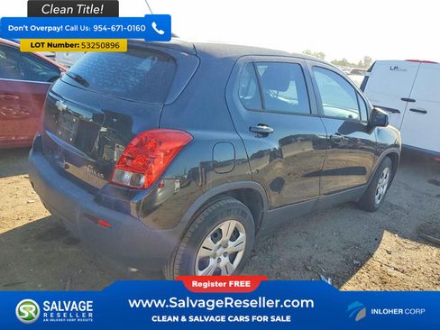 Used 2015 Chevrolet Trax LS w/ LPO, Cargo Package FWD image 4