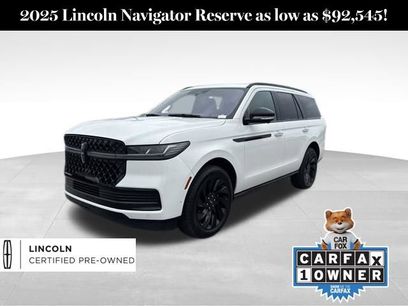Used 2025 Lincoln Navigator Reserve w/ Jet Appearance Package
