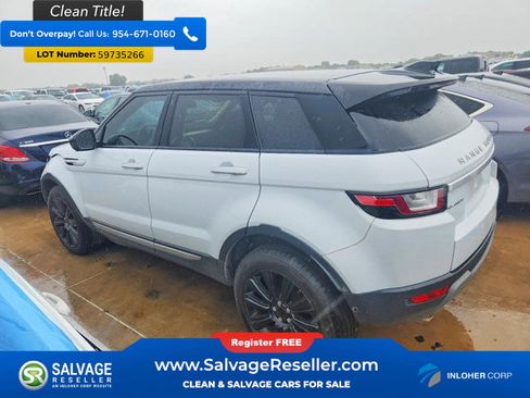 Used 2017 Land Rover Range Rover Evoque HSE AWD/4WD image 3