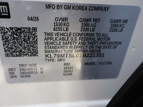 New 2026 Chevrolet TrailBlazer RS w/ Convenience Package FWD image 32