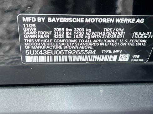 New 2026 BMW X5 xDrive50e AWD/4WD image 18