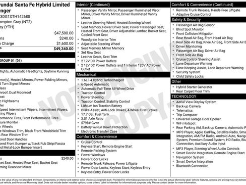 New 2026 Hyundai Santa Fe Limited AWD/4WD image 20