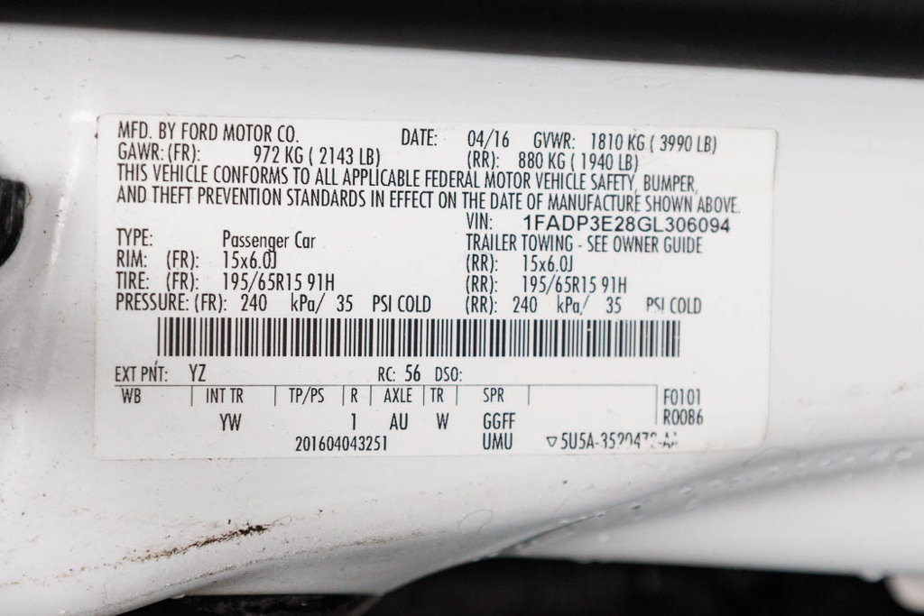 Used 2016 Ford Focus S FWD image 34