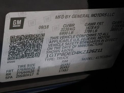 Used 2019 GMC Sierra 1500 SLT w/ SLT Premium Plus Package RWD image 23