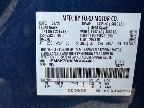 Used 2021 Ford Explorer XLT w/ Equipment Group 202A image 36