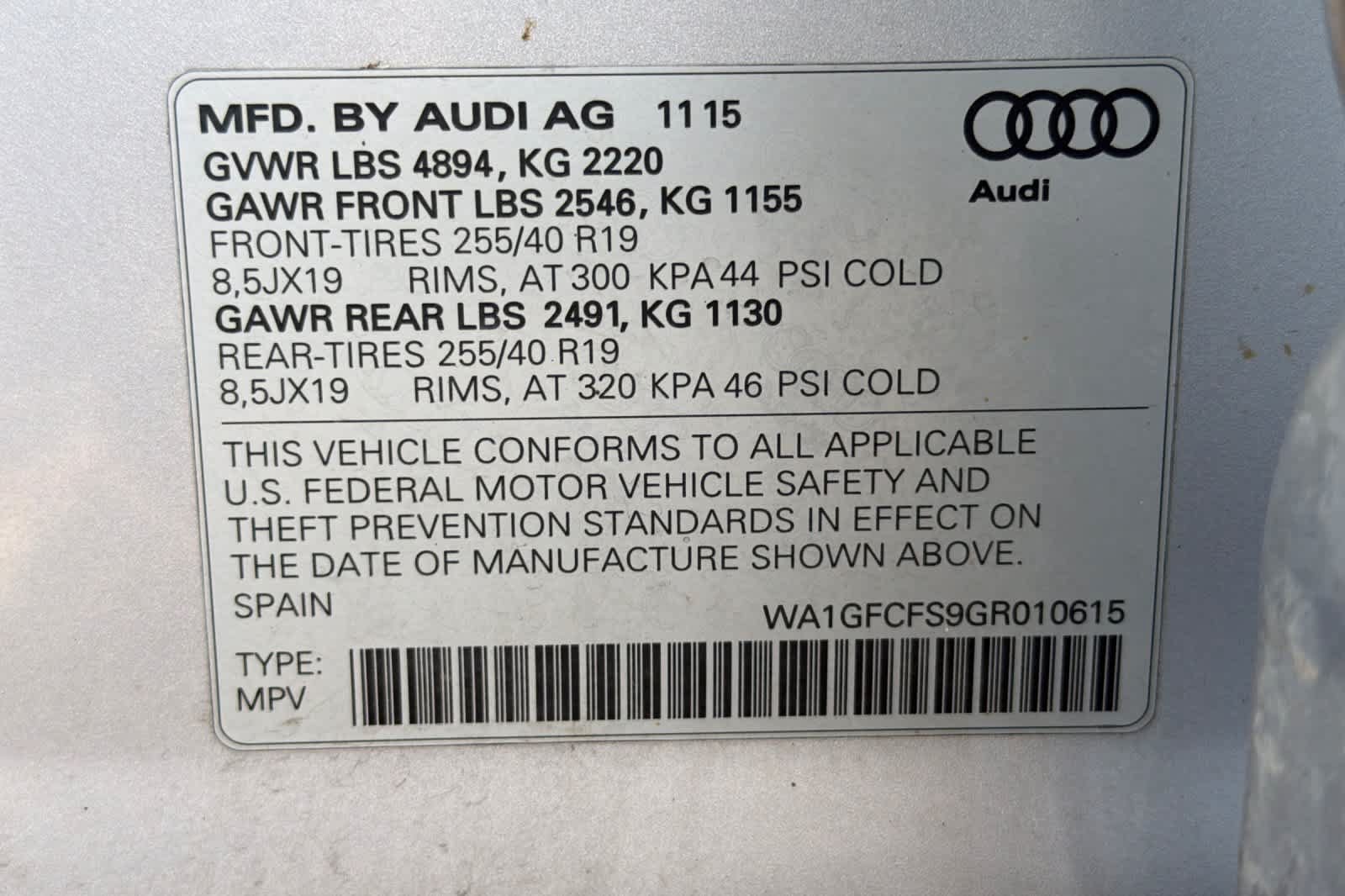 Used 2016 Audi Q3 2.0T Prestige AWD/4WD image 29