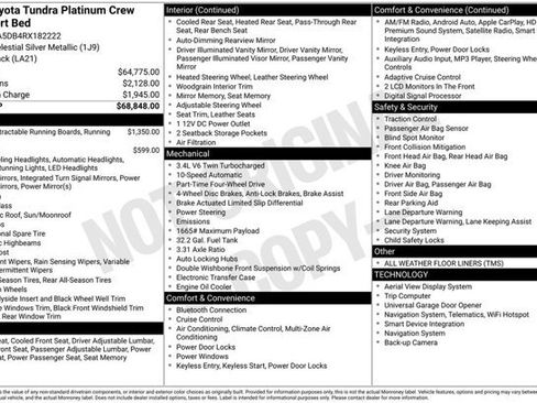 Used 2024 Toyota Tundra Platinum image 2