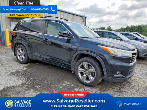 Used 2014 Toyota Highlander Limited Platinum AWD/4WD image 5