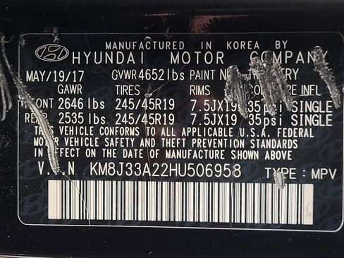 Used 2017 Hyundai Tucson Sport FWD image 33