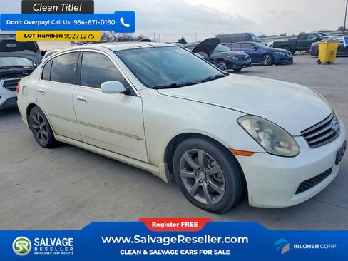 Used 2005 INFINITI G35 Sedan w/ (P03) Premium Pkg C image 5