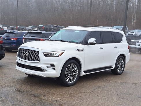 Used 2021 INFINITI QX80 Sensory w/ All-Season Package image 1