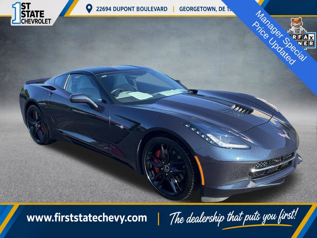 Used 2015 Chevrolet Corvette Stingray Coupe w/ 3LT Preferred Equipment Group RWD image 1