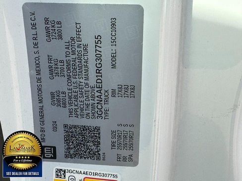 Used 2024 Chevrolet Silverado 1500 W/T w/ WT Fleet Convenience Package image 19