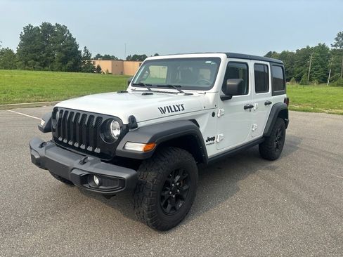 Certified 2022 Jeep Wrangler Unlimited Sport AWD/4WD image 3