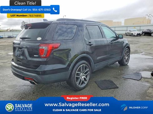 Used 2017 Ford Explorer Sport w/ Equipment Group 401A image 4