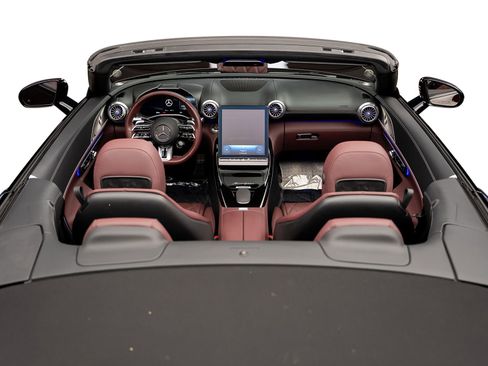 Used 2024 Mercedes-Benz SL 55 AMG 4MATIC w/ Manufactur Interior Package image 58