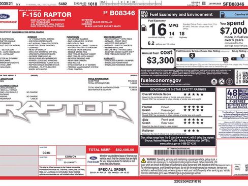 Used 2025 Ford F150 Raptor AWD/4WD image 23