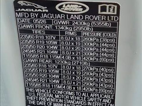 New 2026 Land Rover Range Rover Evoque Hoxton AWD/4WD image 18