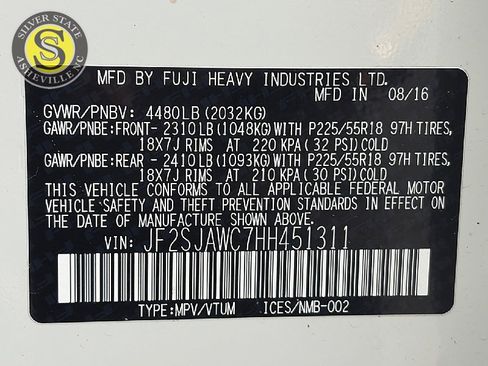 Used 2017 Subaru Forester 2.5i Touring image 30