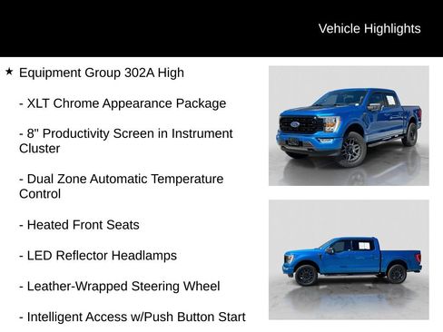 Certified 2021 Ford F150 XLT w/ Equipment Group 302A High AWD/4WD image 11